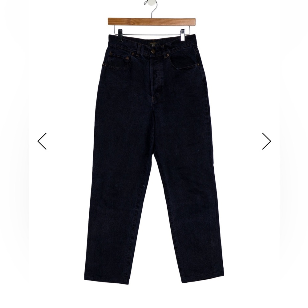 Valentino Women's Dark Blue Boyfriend Jeans